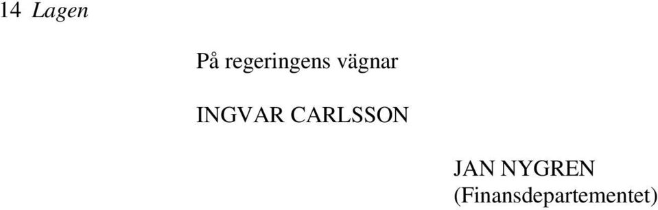 INGVAR CARLSSON JAN