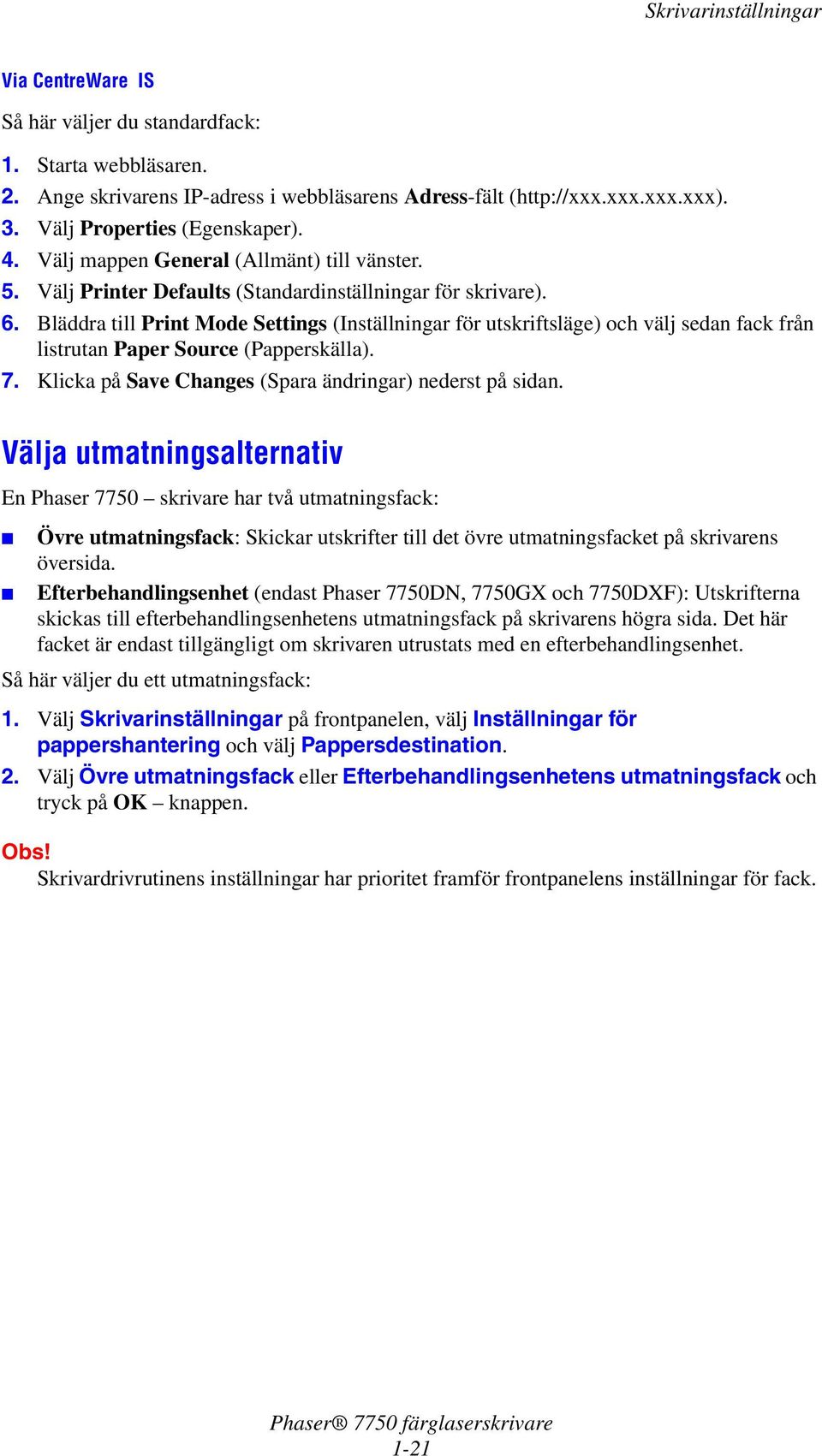 Klicka på Save Changes (Spara ändringar) nederst på sidan.