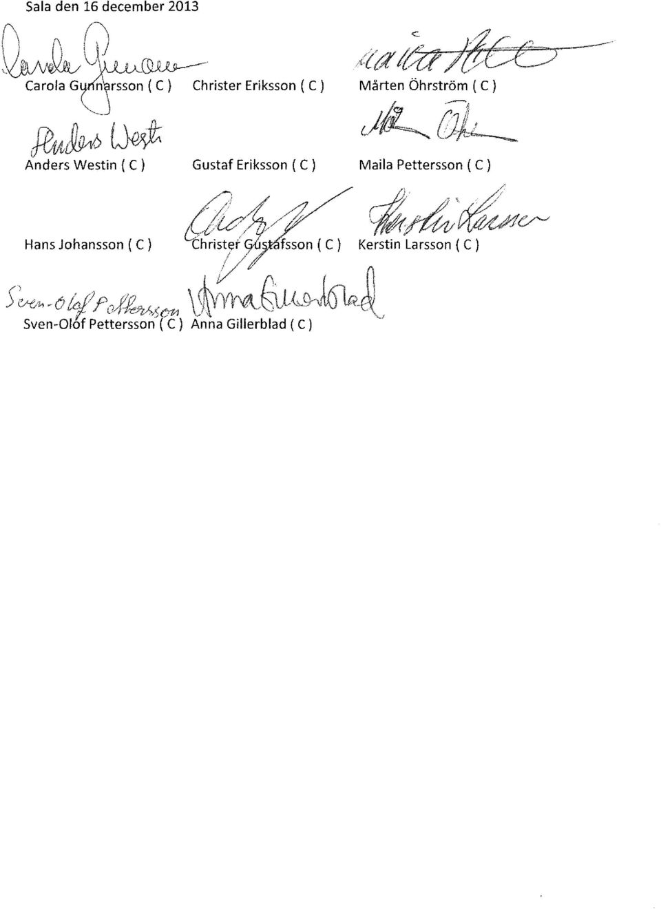 1/l!Jt~ Mårten Öhrström ( C ) ftu~~ Anders