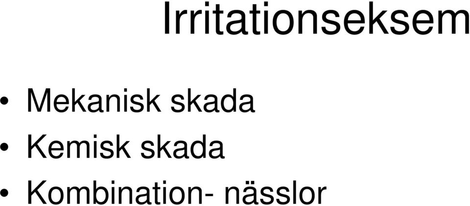 Kemisk skada