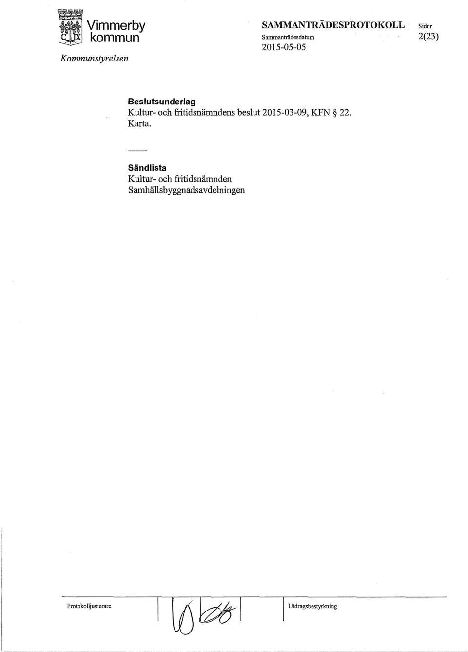 beslut 2015-03-09, KFN 22. Karta.