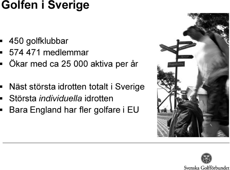 Näst största idrotten totalt i Sverige Största