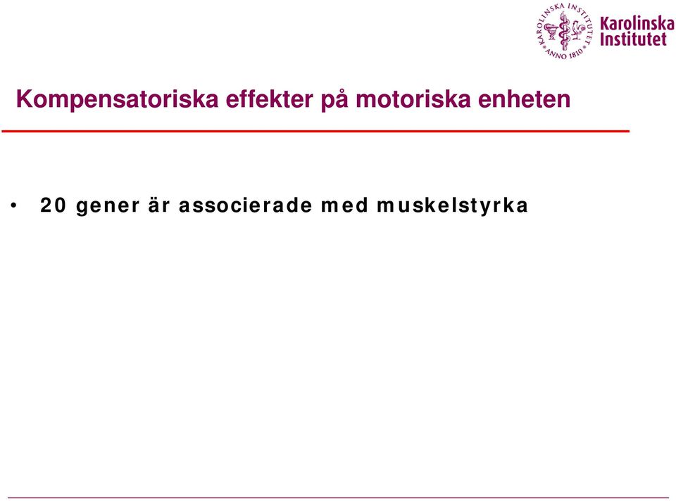 enheten 20 gener är