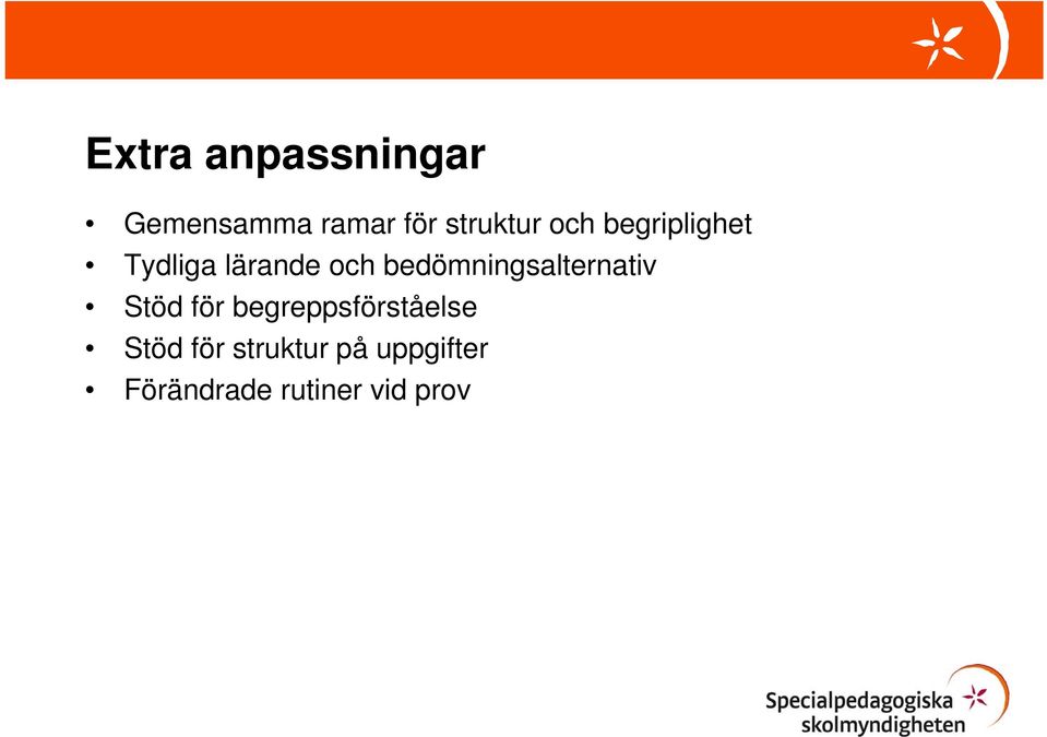bedömningsalternativ Stöd för begreppsförståelse