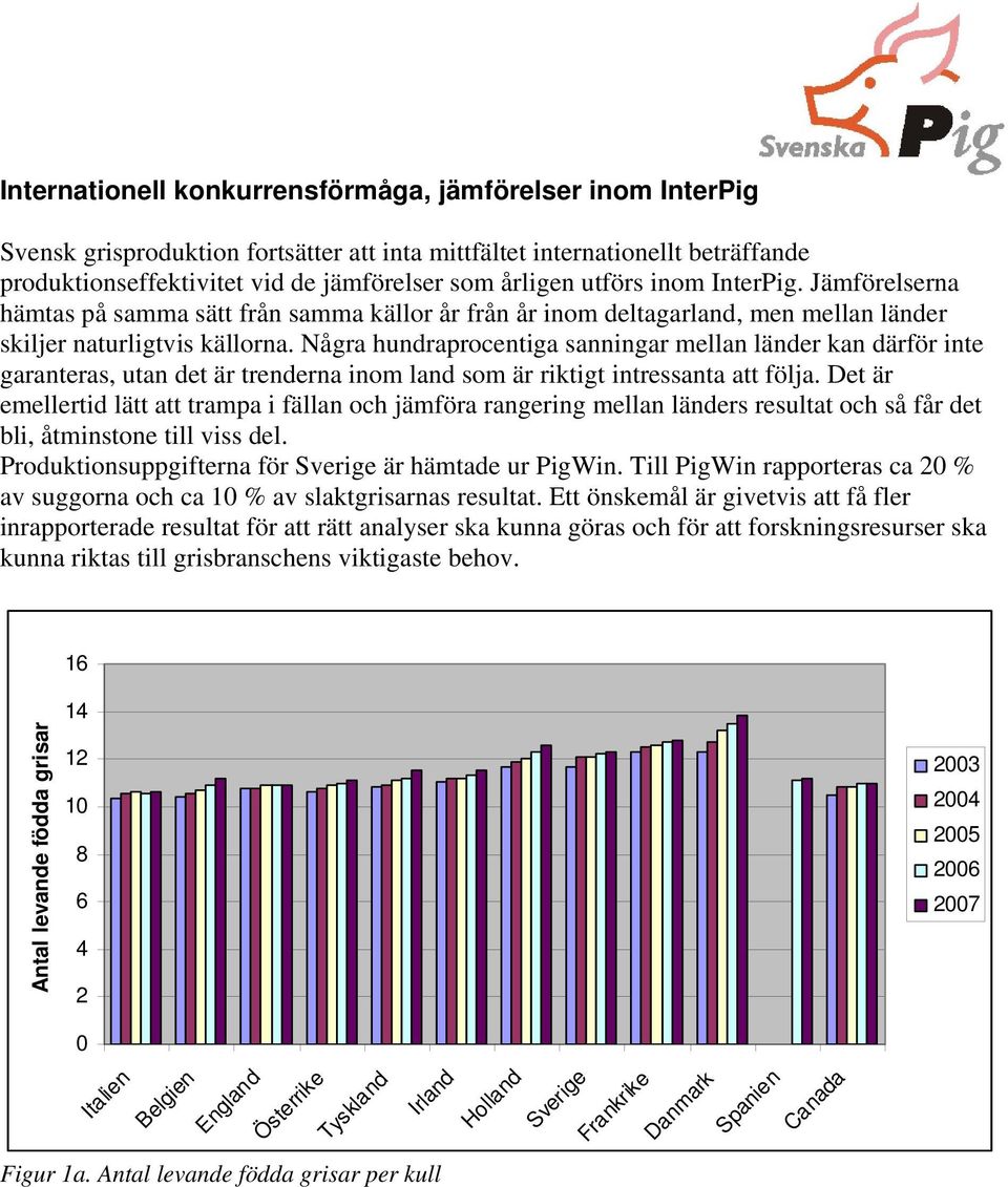 Några hundraprocentiga sanningar mellan länder kan därför inte garanteras, utan det är trenderna inom land som är riktigt intressanta att följa.