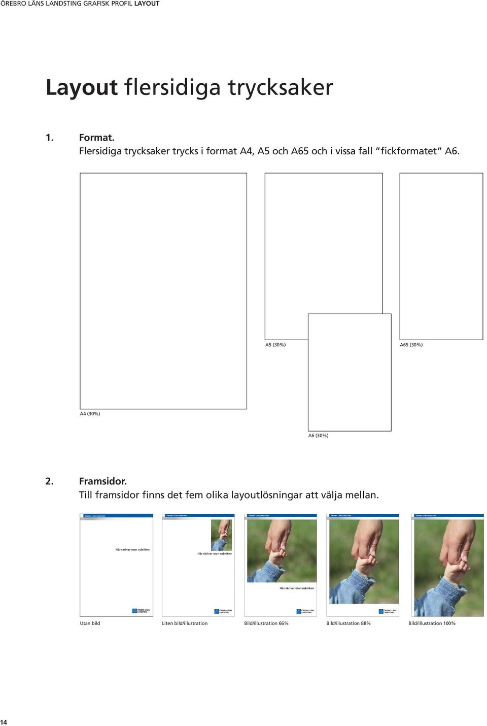 A5 (30%) A65 (30%) A4 (30%) A6 (30%) 2. Framsidor.