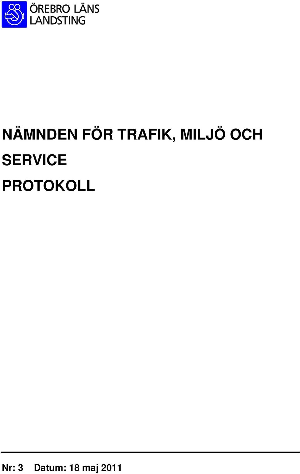 SERVICE PROTOKOLL