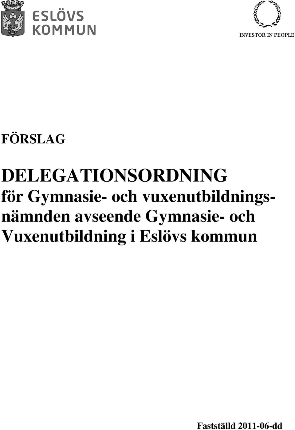 vuxenutbildningsnämnden avseende 