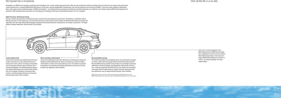 I denna tradition har vi utvecklat BMW EfficientDynamics. Hit hör den visionära vätgasdriften CleanEnergy, som gör det möjligt att inom kort köra en BMW 7-serie utan andra utsläpp än vattenånga.