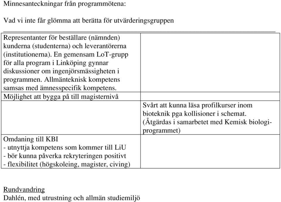 Allmänteknisk kompetens samsas med ämnesspecifik kompetens.