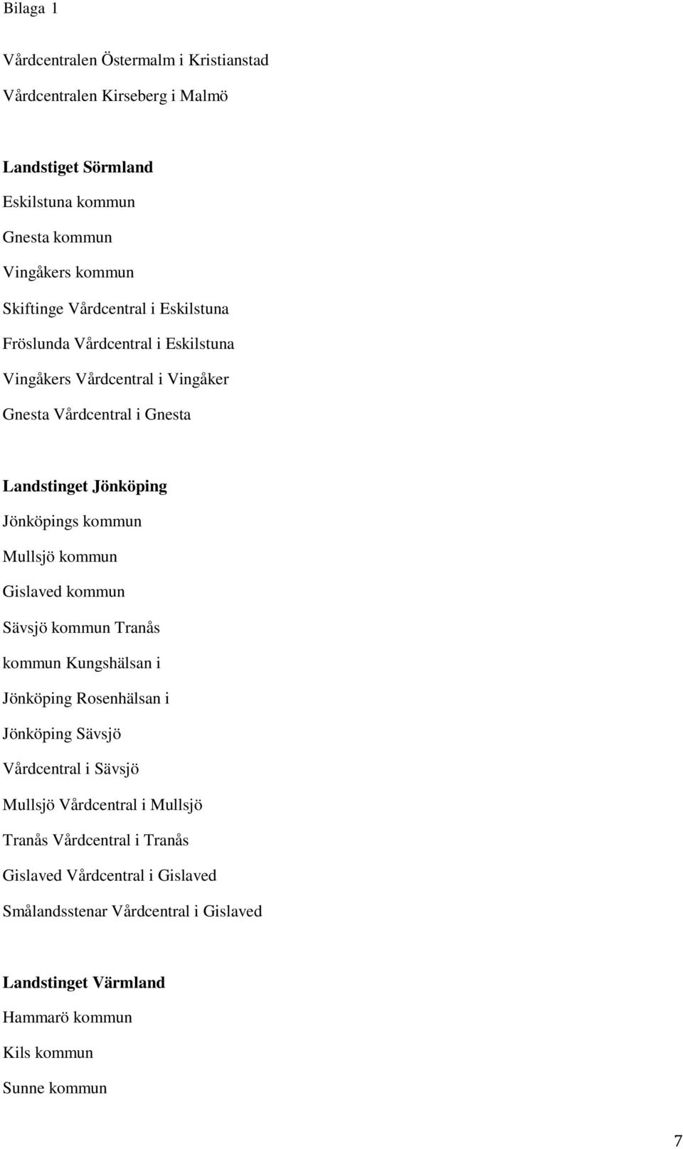 kommun Mullsjö kommun Gislaved kommun Sävsjö kommun Tranås kommun Kungshälsan i Jönköping Rosenhälsan i Jönköping Sävsjö Vårdcentral i Sävsjö Mullsjö