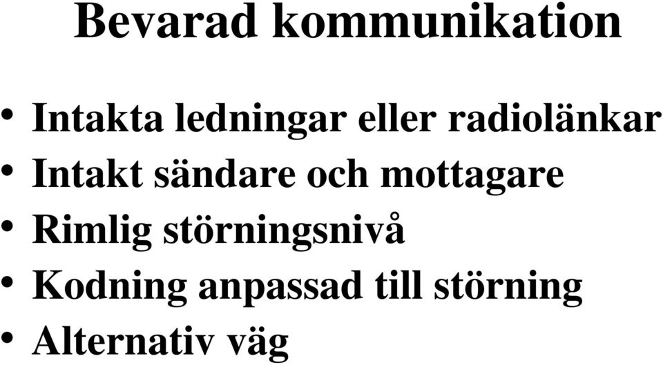 sändare och mottagare Rimlig