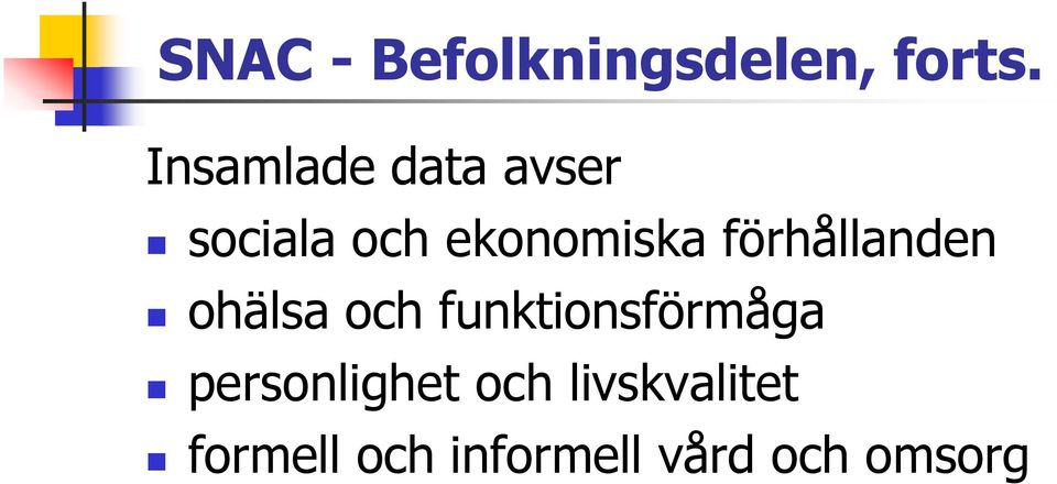 förhållanden ohälsa och funktionsförmåga