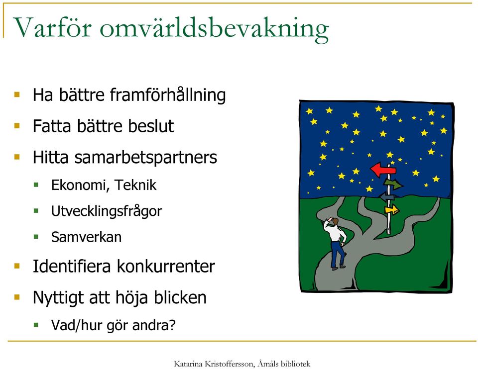 Ekonomi, Teknik Utvecklingsfrågor Samverkan
