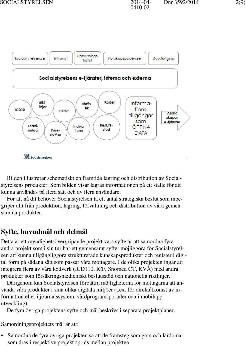 För att nå dit behöver Socialstyrelsen ta ett antal strategiska beslut som inbegriper allt från produktion, lagring, förvaltning och distribution av våra gemensamma produkter.