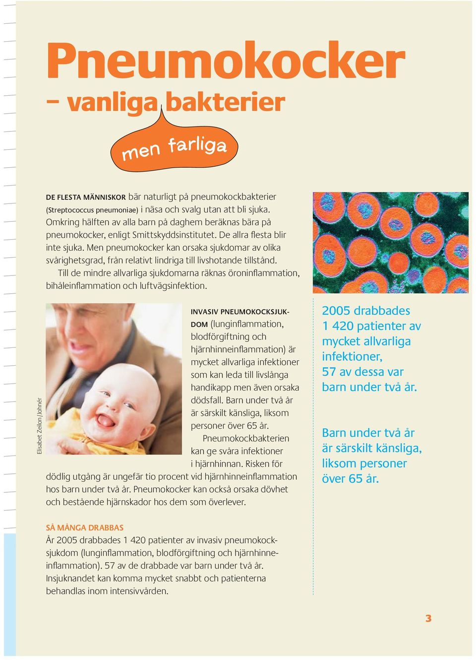 Men pneumokocker kan orsaka sjukdomar av olika svårighetsgrad, från relativt lindriga till livshotande tillstånd.
