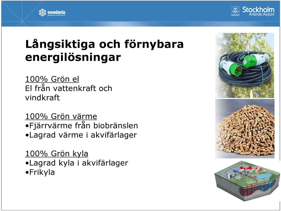 Fjärrvärme från biobränslen Lagrad värme i