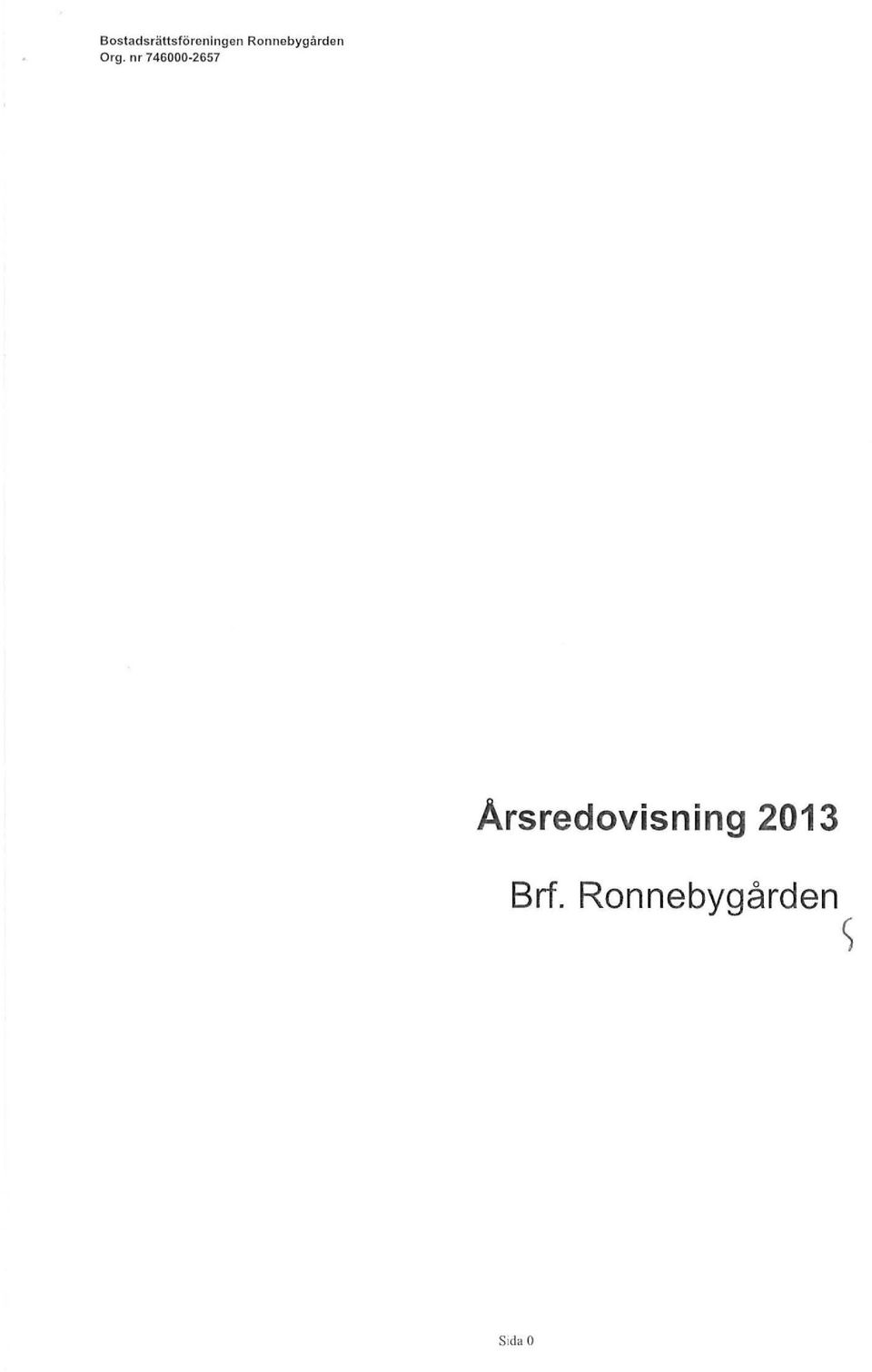 Arsredovisning
