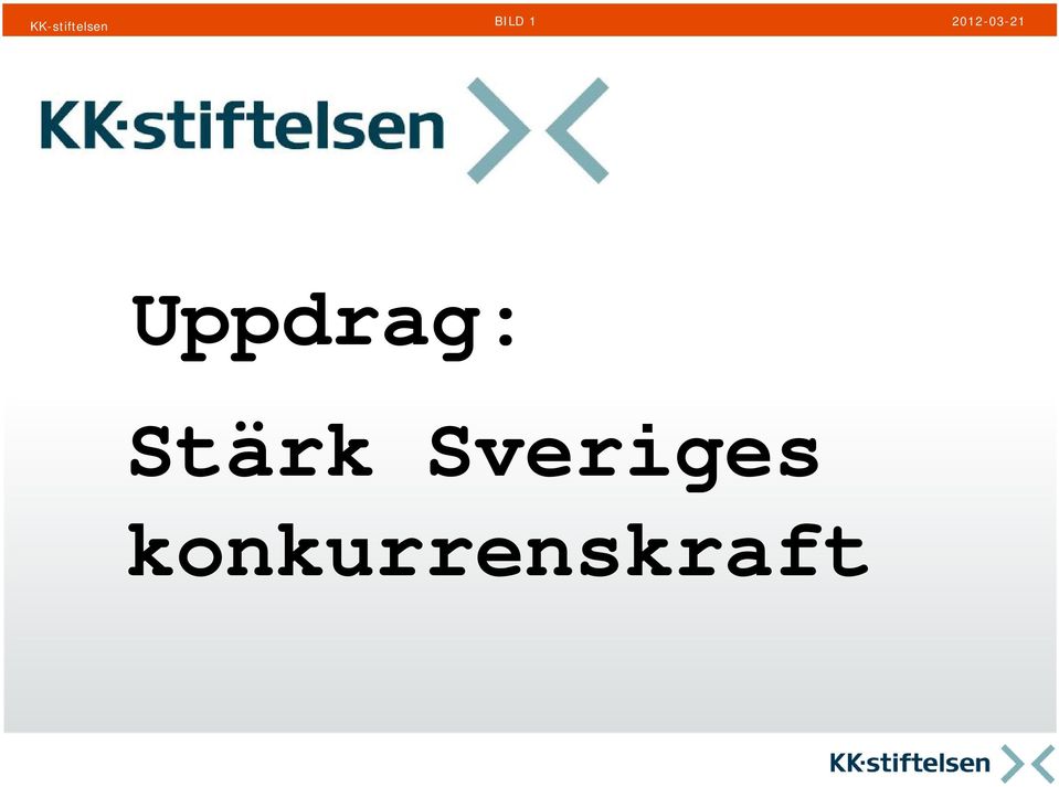 Uppdrag: Stärk