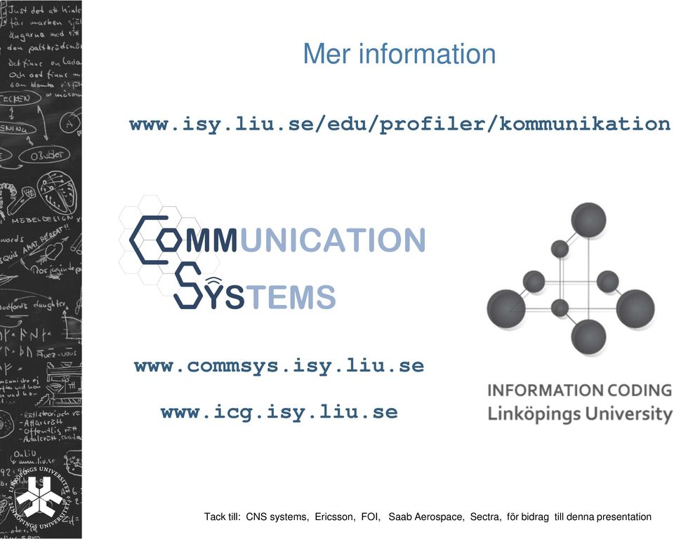 commsys.isy.liu.