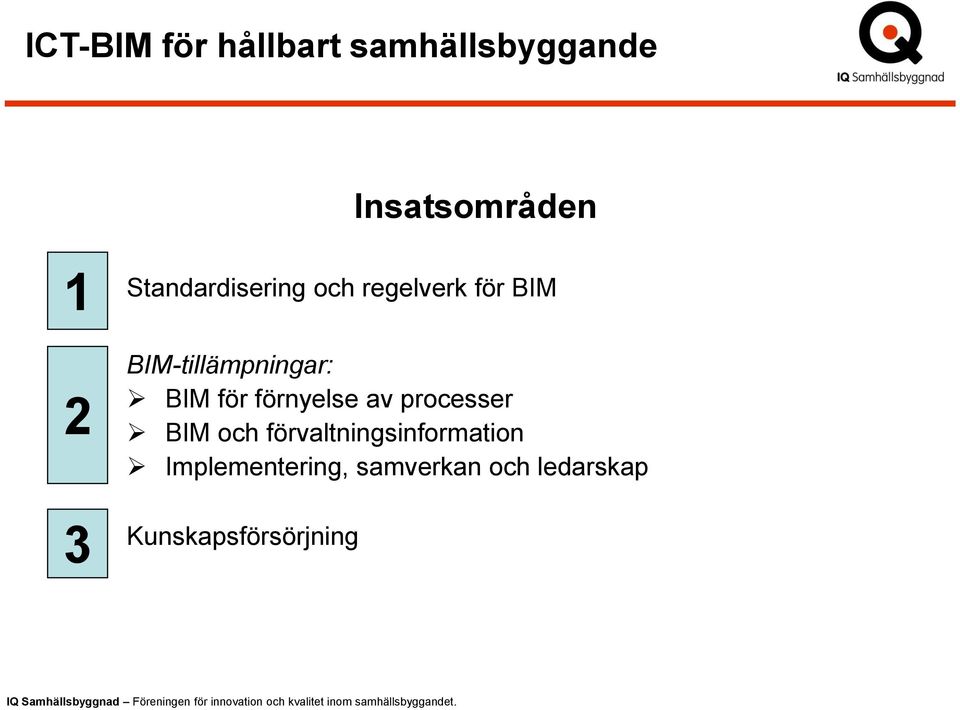 processer BIM och förvaltningsinformation