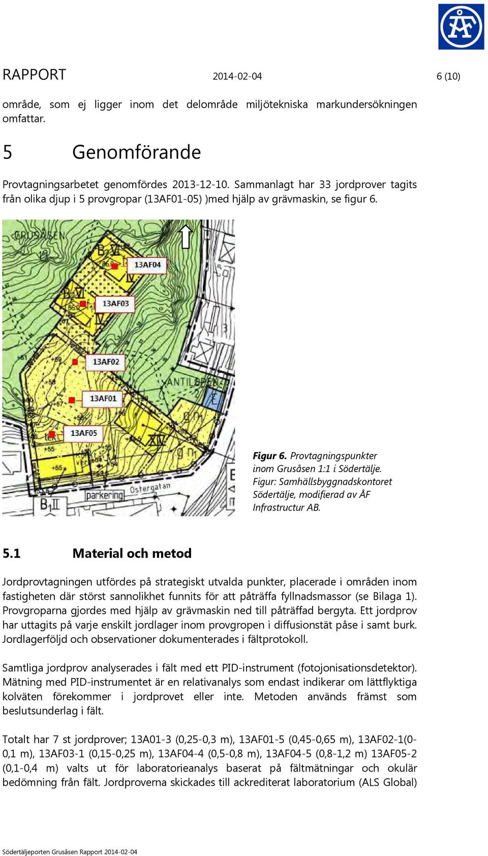 Figur: Samhällsbyggnadskontoret Södertälje, modifierad av ÅF Infrastructur AB. 5.