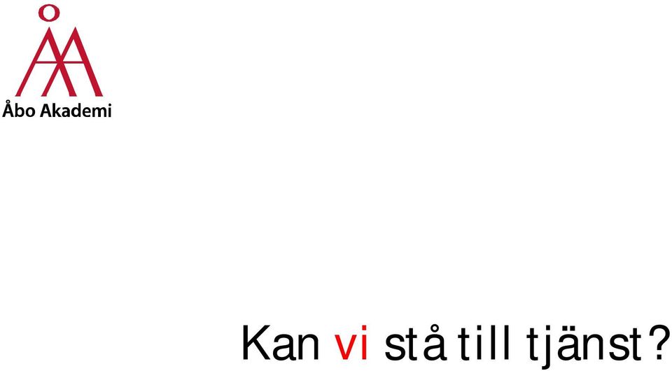 tjänst?