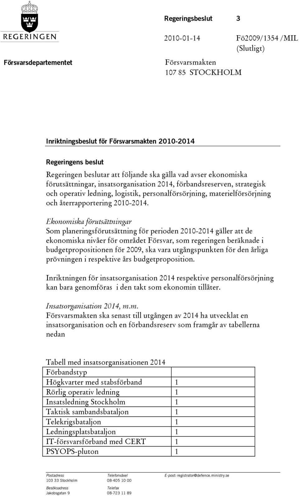 återrapportering 2010-2014.