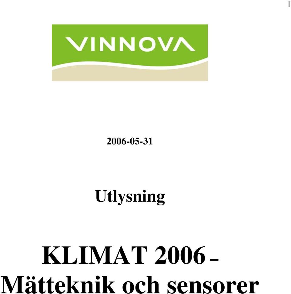 KLIMAT 2006