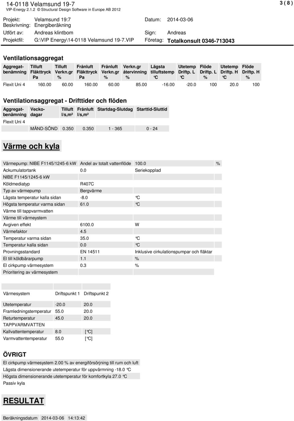 0 100 Ventilationsaggregat - Drifttider och flöden Flexit Uni 4 Aggregatbenäning Aggregatbenäning Veckodagar Tilluft l/s,² Frånluft l/s,² Startdag-Slutdag Starttid-Sluttid MÅND-SÖND 0.350 0.