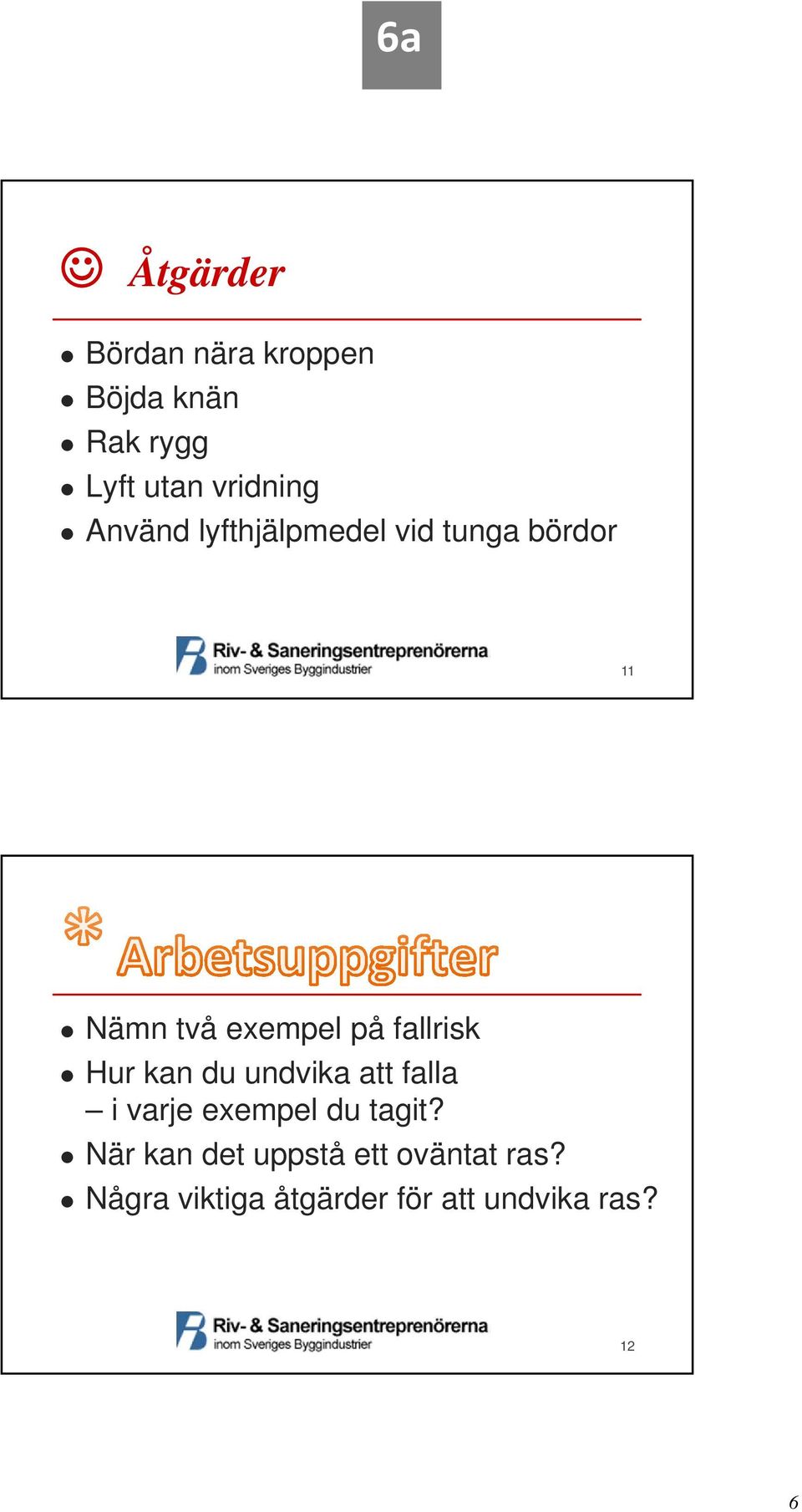 kan du undvika att falla i varje exempel du tagit?