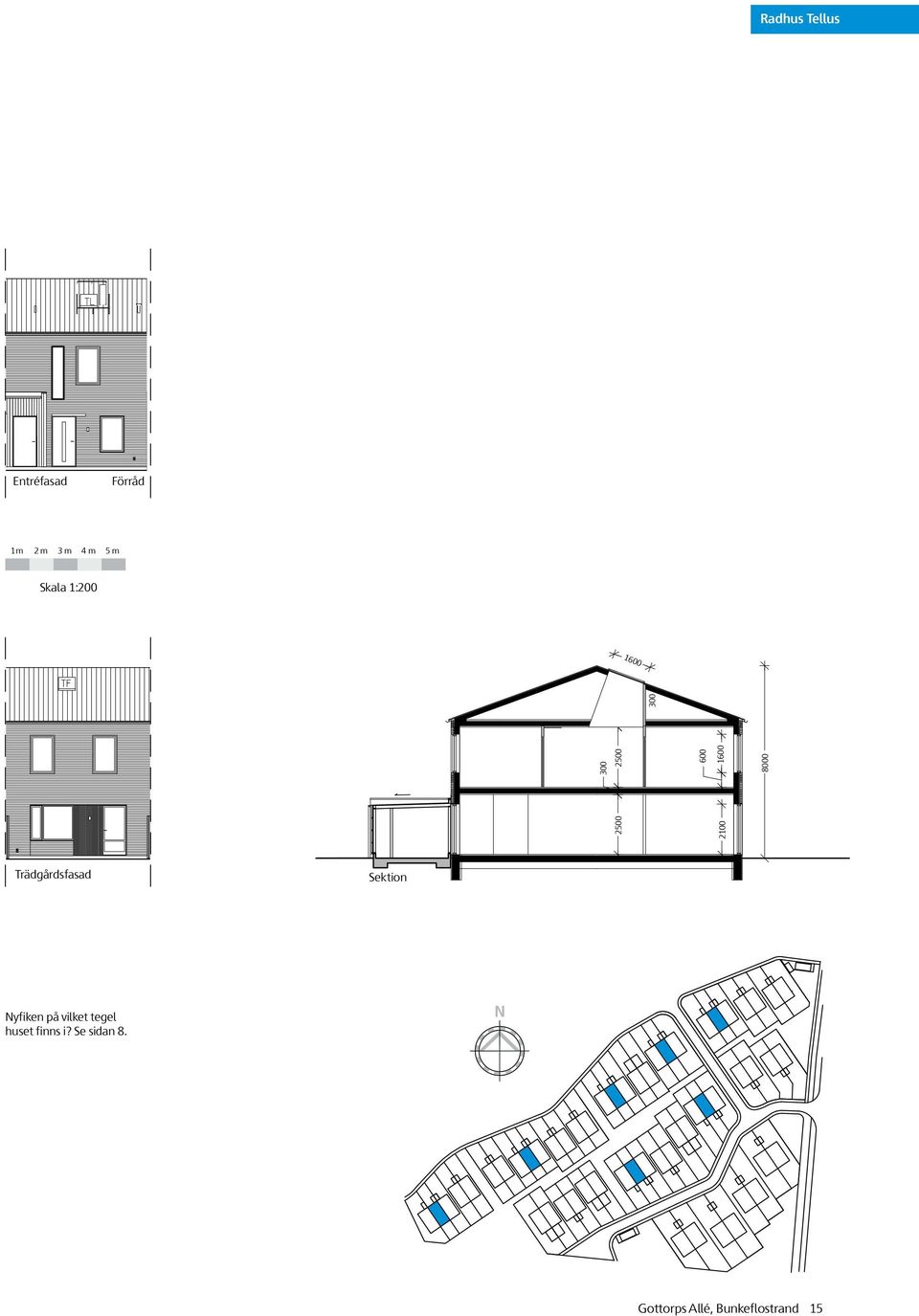 Sektion 11200 11912 Solis höger Nyfiken på vilket tegel huset finns