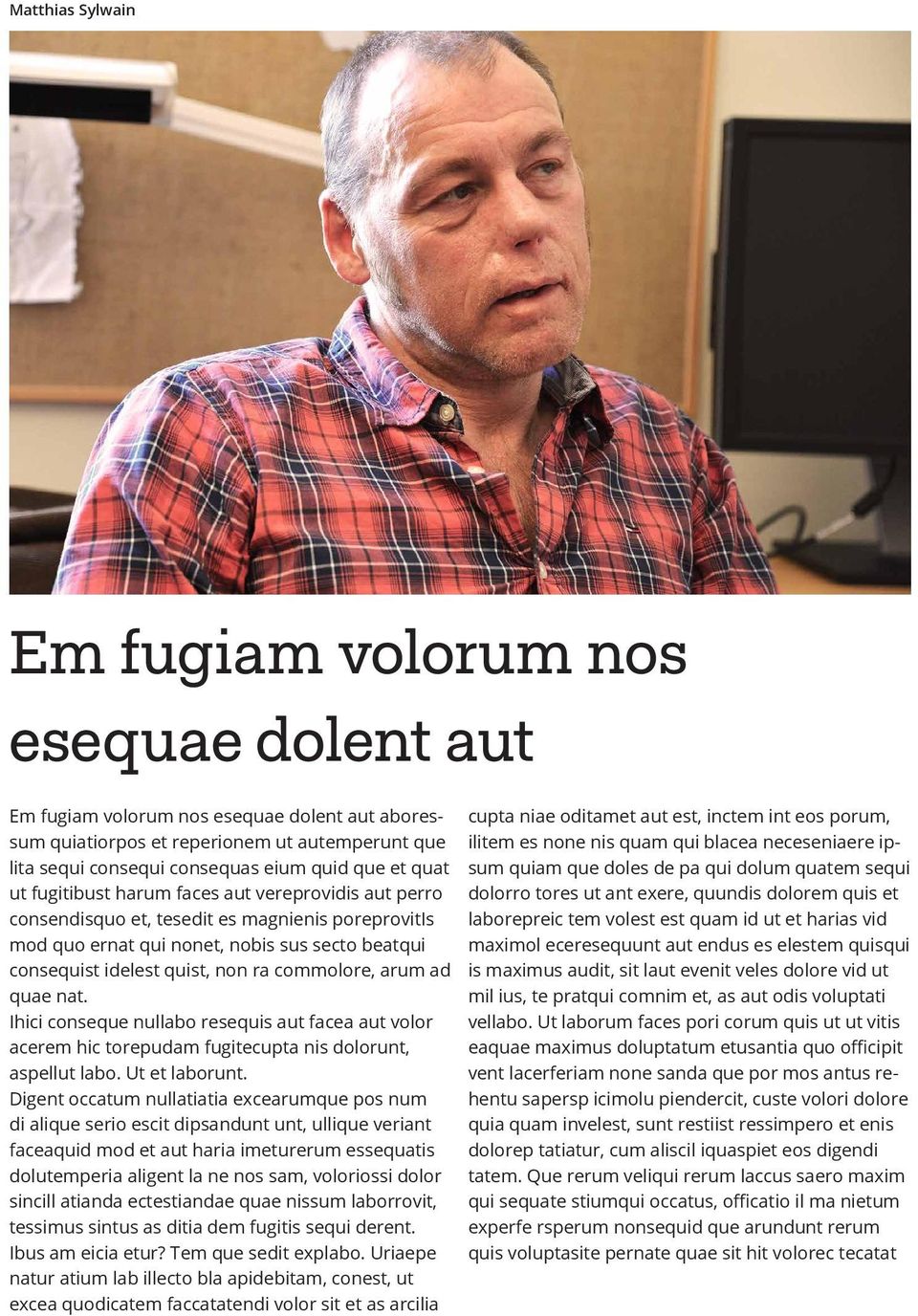 commolore, arum ad quae nat. Ihici conseque nullabo resequis aut facea aut volor acerem hic torepudam fugitecupta nis dolorunt, aspellut labo. Ut et laborunt.