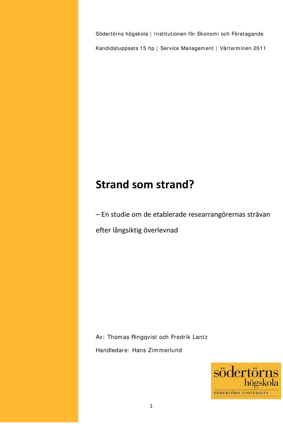 strand?