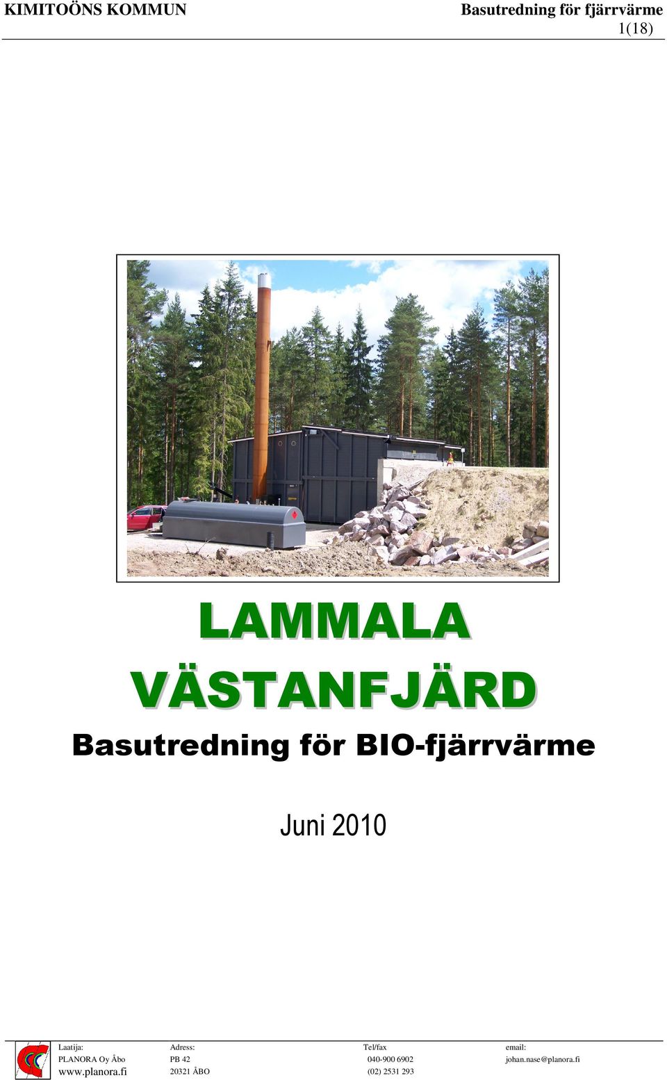 Oy Åbo www.planora.