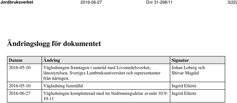 Lantbruksuniversitet och representanter från näringen.