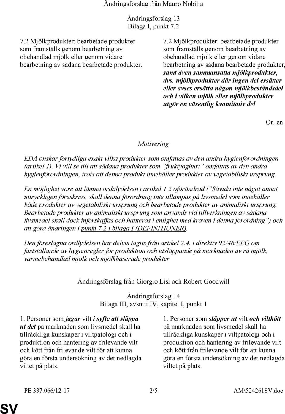 2 Mjölkprodukter: bearbetade produkter som framställs genom bearbetning av obehandlad mjölk eller genom vidare bearbetning av sådana bearbetade produkter, samt även sammansatta mjölkprodukter, dvs.