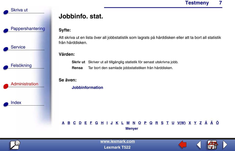 eller att ta bort all statistik från hårddisken.