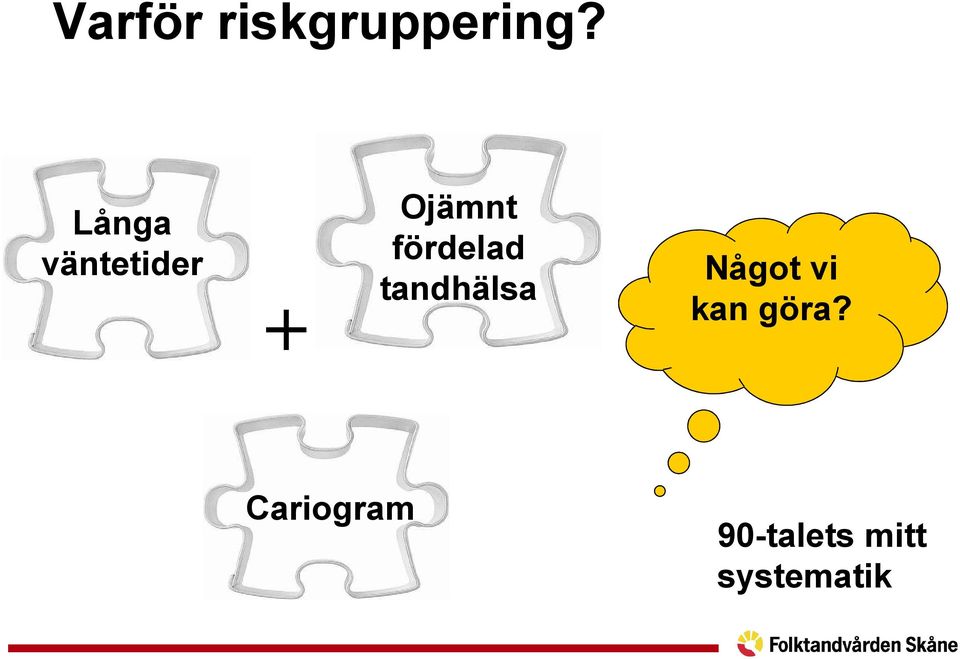 fördelad tandhälsa Något vi
