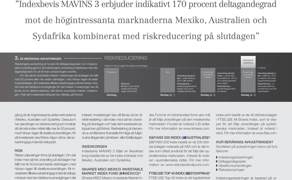 avkastningens storlek.