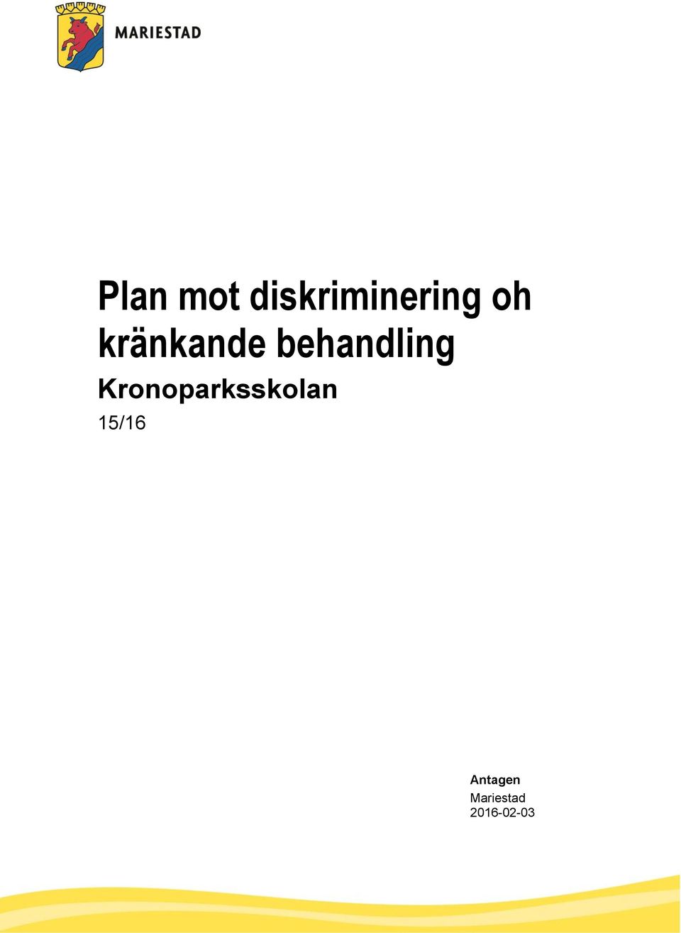 Kronoparksskolan 15/16