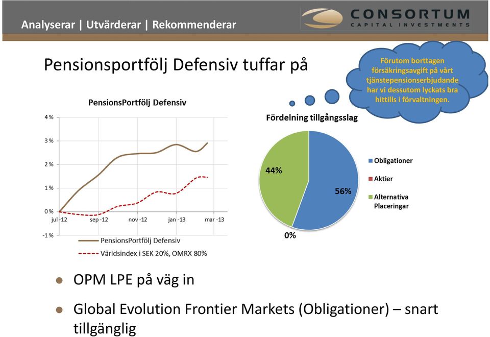 dessutom lyckats bra hittills i förvaltningen.