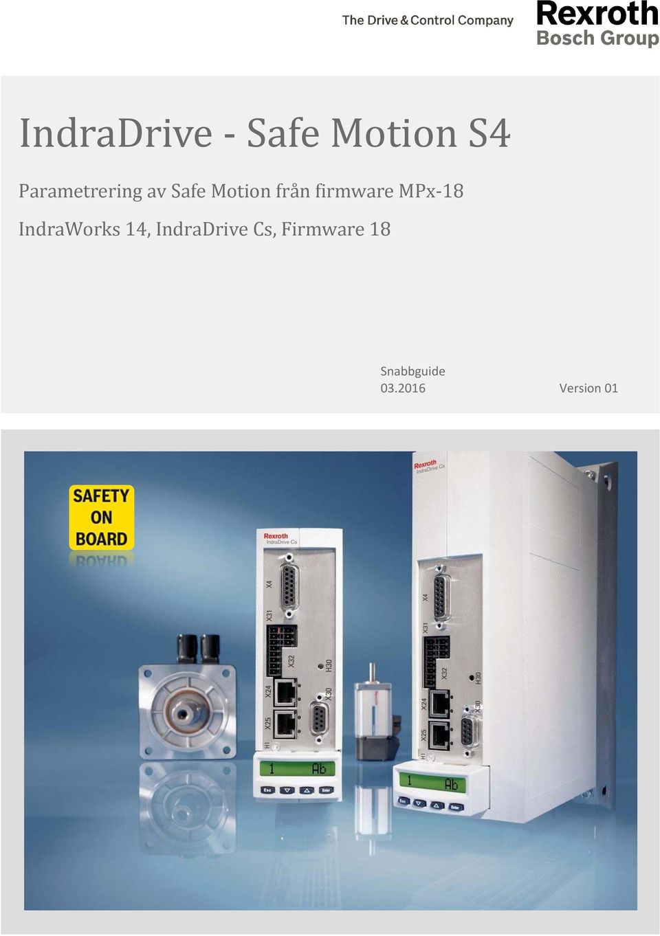 IndraWorks 14, IndraDrive Cs,
