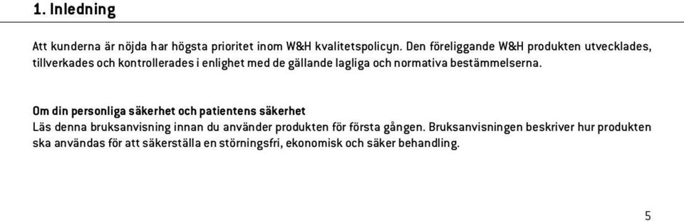 normativa bestämmelserna.