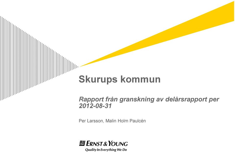 delårsrapport per