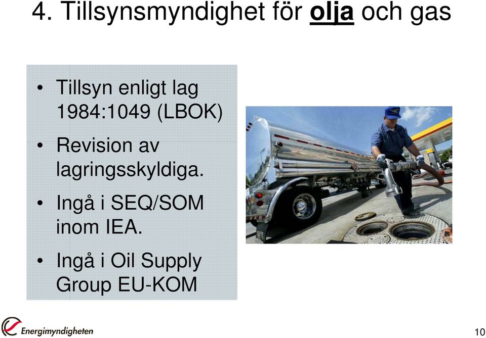 Revision av lagringsskyldiga.