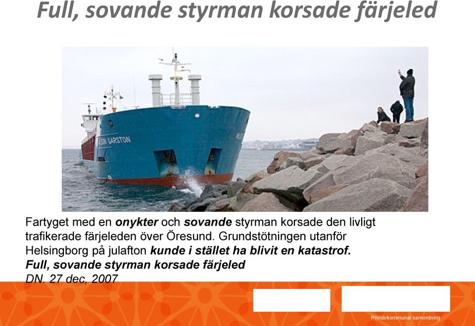 Öresund.