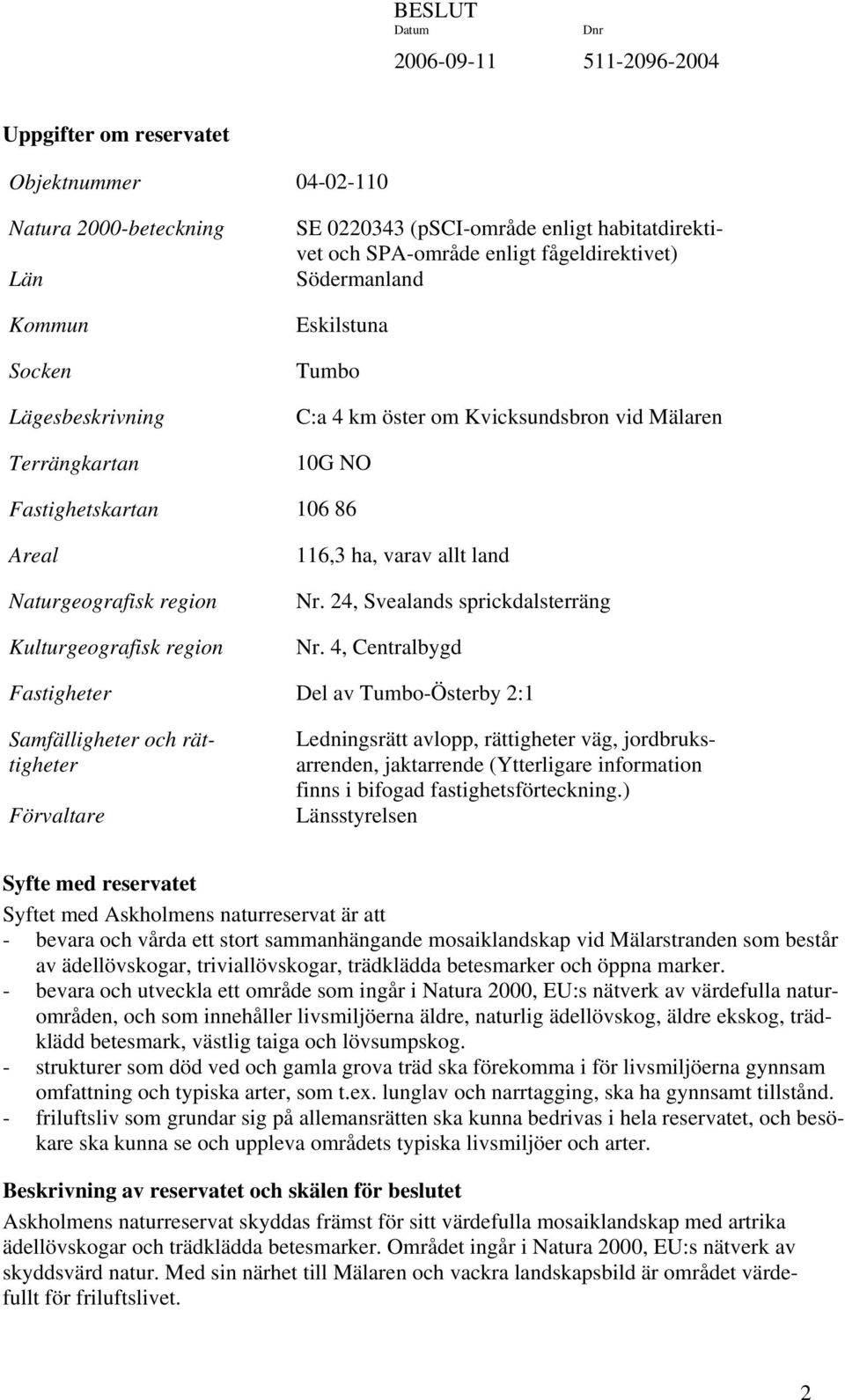 land Nr. 24, Svealands sprickdalsterräng Nr.