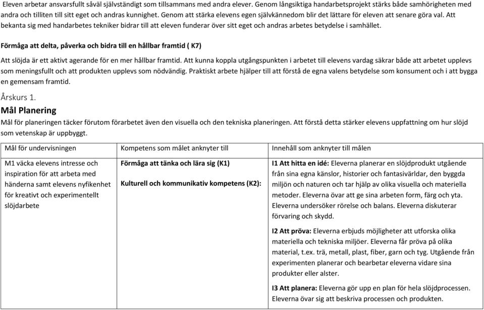 Genom att stärka elevens egen självkännedom blir det lättare för eleven att senare göra val.