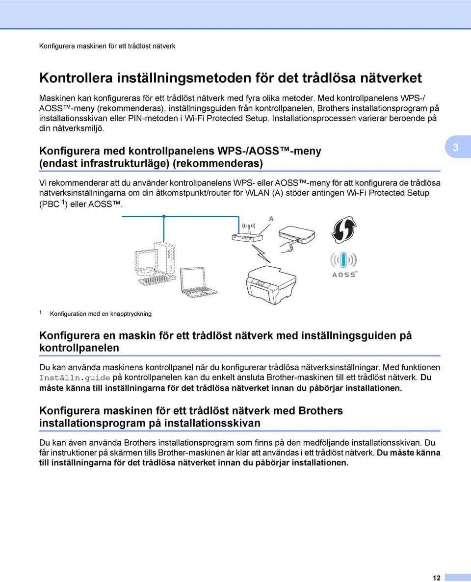 Installationsprocessen varierar beroende på din nätverksmiljö.